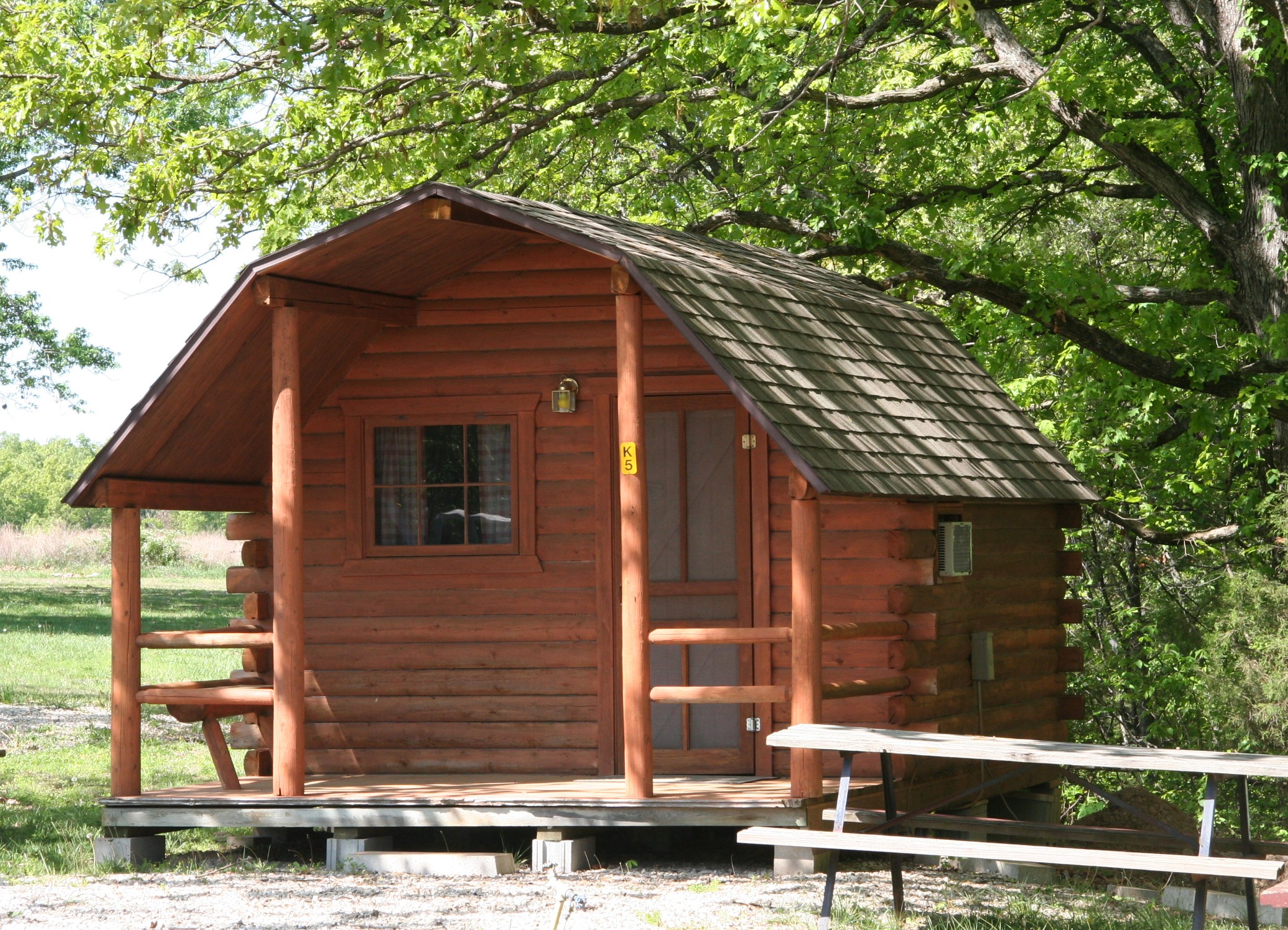 Cabin rentals at Osage Beach RV Park